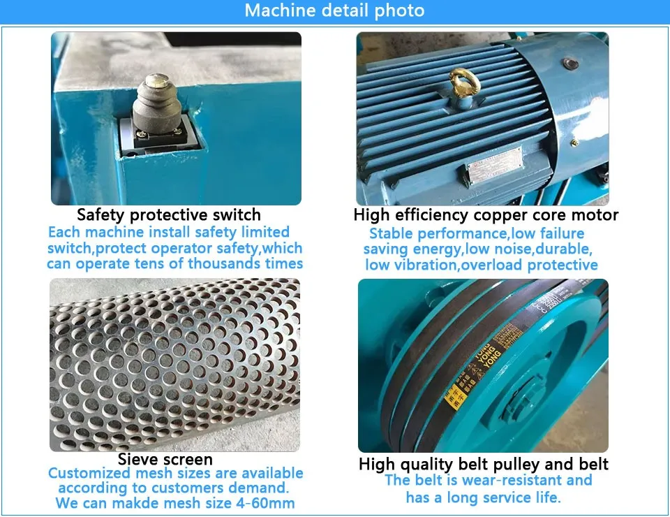 chemical barrel shredding equipment